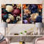 Vargo - Ensemble de 2 collages floraux carrés-101847113-101847107