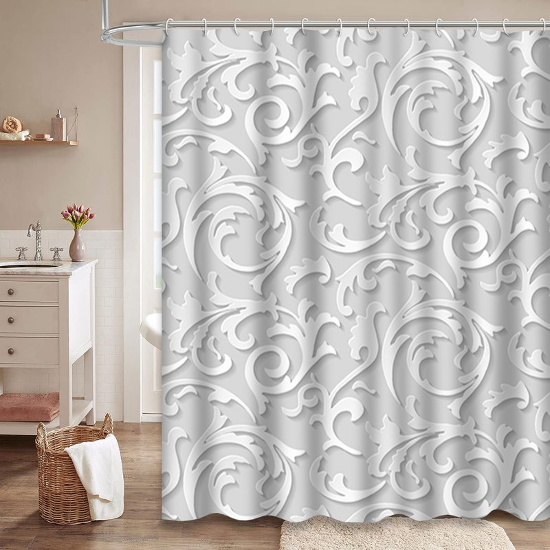 Rideau de douche Baroque, L 72 po x l 72 po