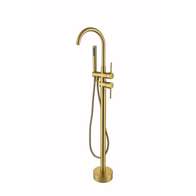 Freestanding Tub Filler with Diverter