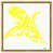 Gold Floater Frame
