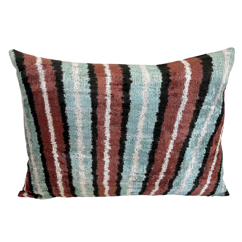 Velvet Lumbar Pillow Cover & Insert
