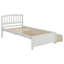 Lit plateforme simple avec rangement Terion