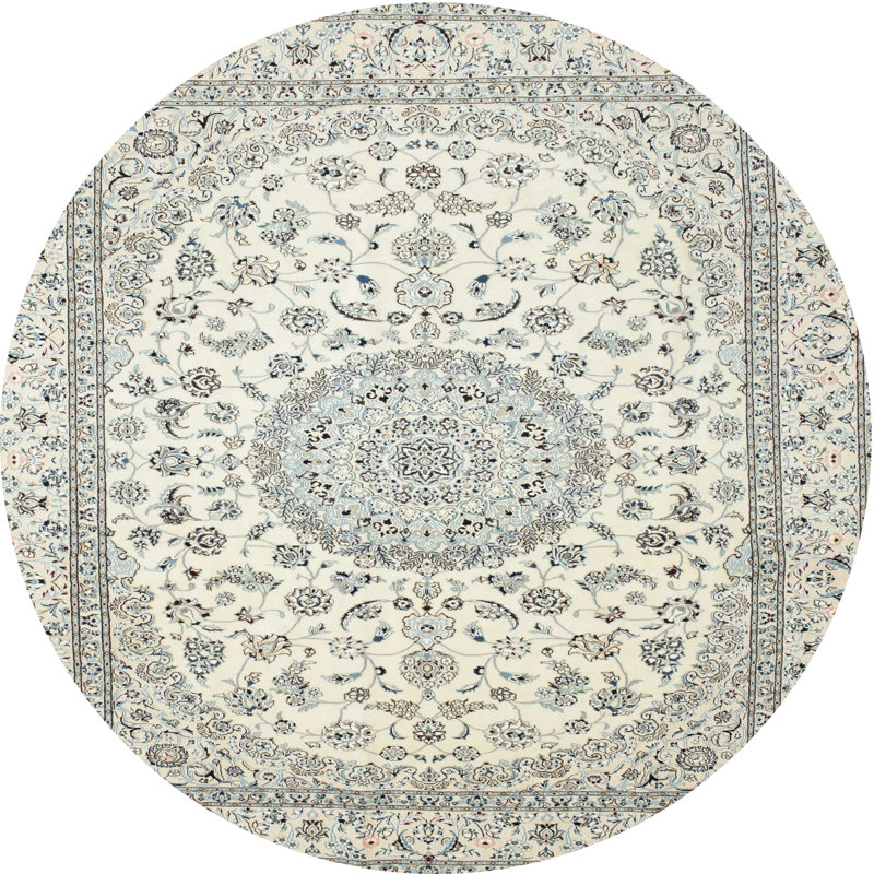 Cecelie Oriental Indoor Rug, Round 7'