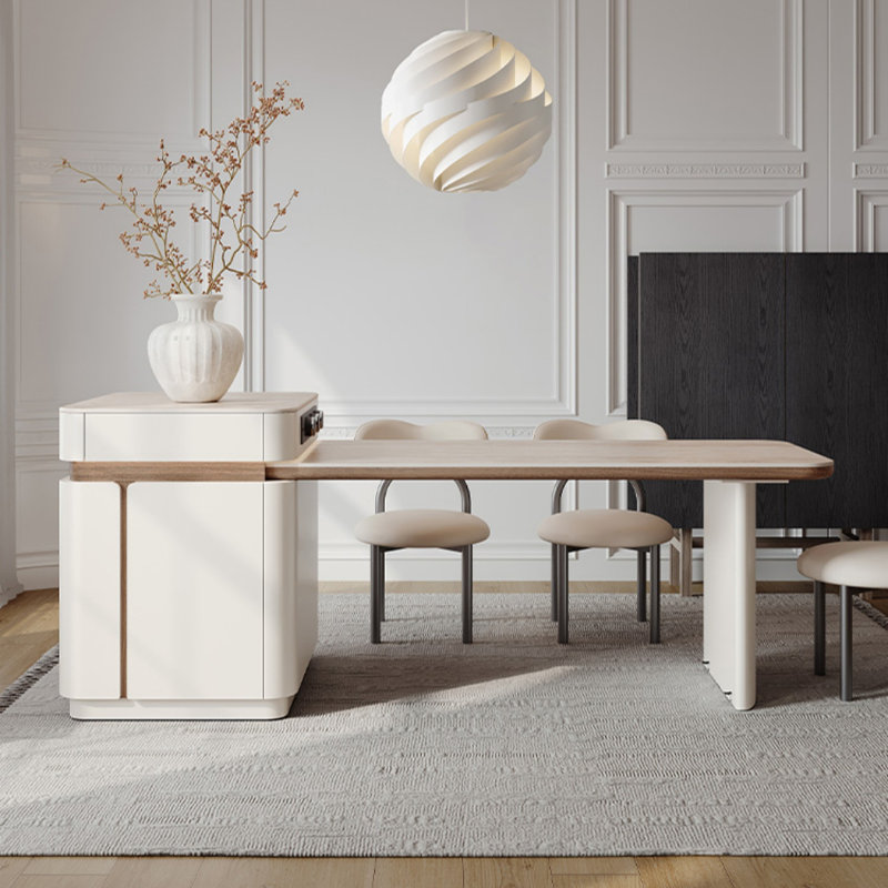 French Simple Cream Style Dining Table