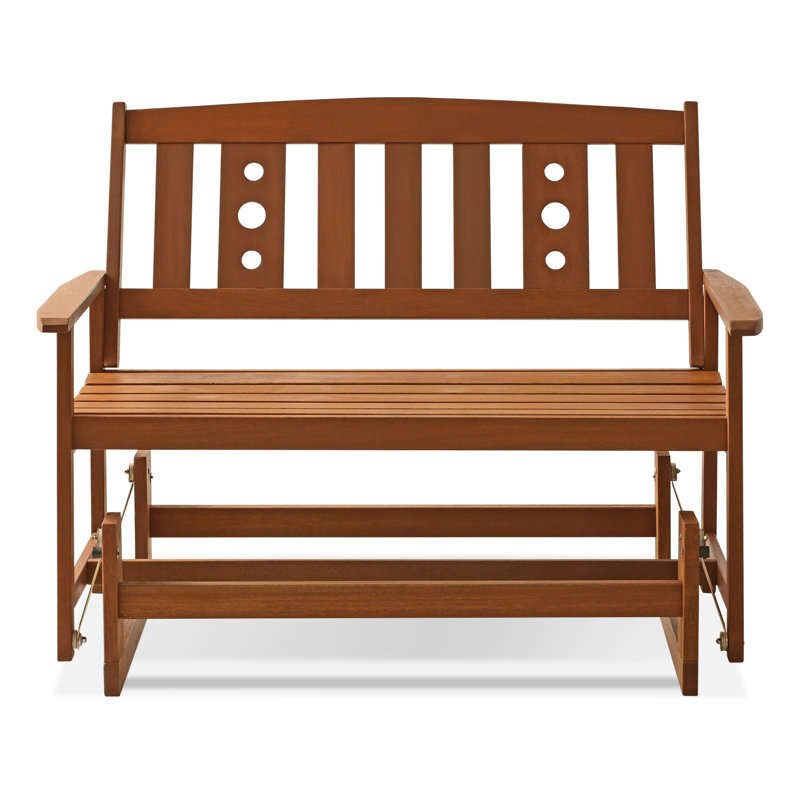 Arianna Rubberwood Outdoor Glider