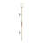 Rudman 1 - Light Dimmable Brass Wallchiere