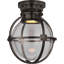 Chapman & Myers Gracie Captured Globe Flush Mount-70572407-70572405