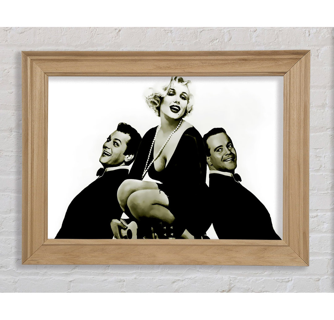 Marilyn Monroe und die Jungs - Druck