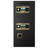 5.0 Cubic Feet Office Safe With Extra Large Compartments - , Waterproof, Hidden Code Function Double Door, Coin-operated For Home, Hotel Home Waterproof Bag Function,