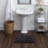Kalb Solid Cotton Non Slip Machine Washable Bath Rug-1756030119-1756030142