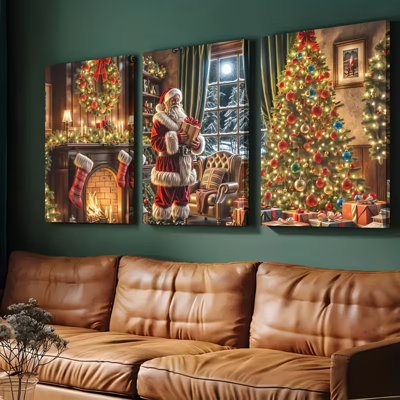 3 Piece Wrapped Canvas Print