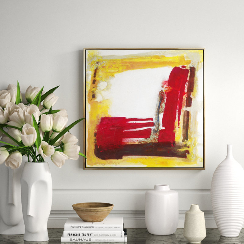 Red Void Painting