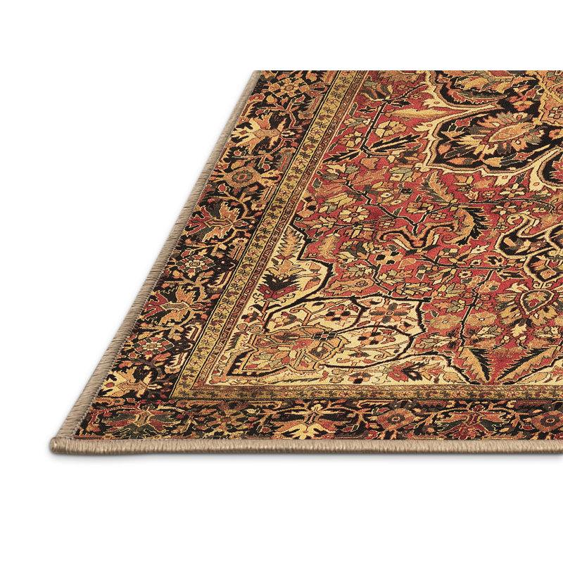 Tapis brun traditionnel Traditional 2291, Rectangle 2 pi x 3 pi