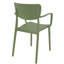 Chaise d'appoint empilable pour patio Farrah-977336505