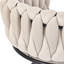 42cm H Velvet Upholstered Metal Upholstered Back Accent-92885284-92885285