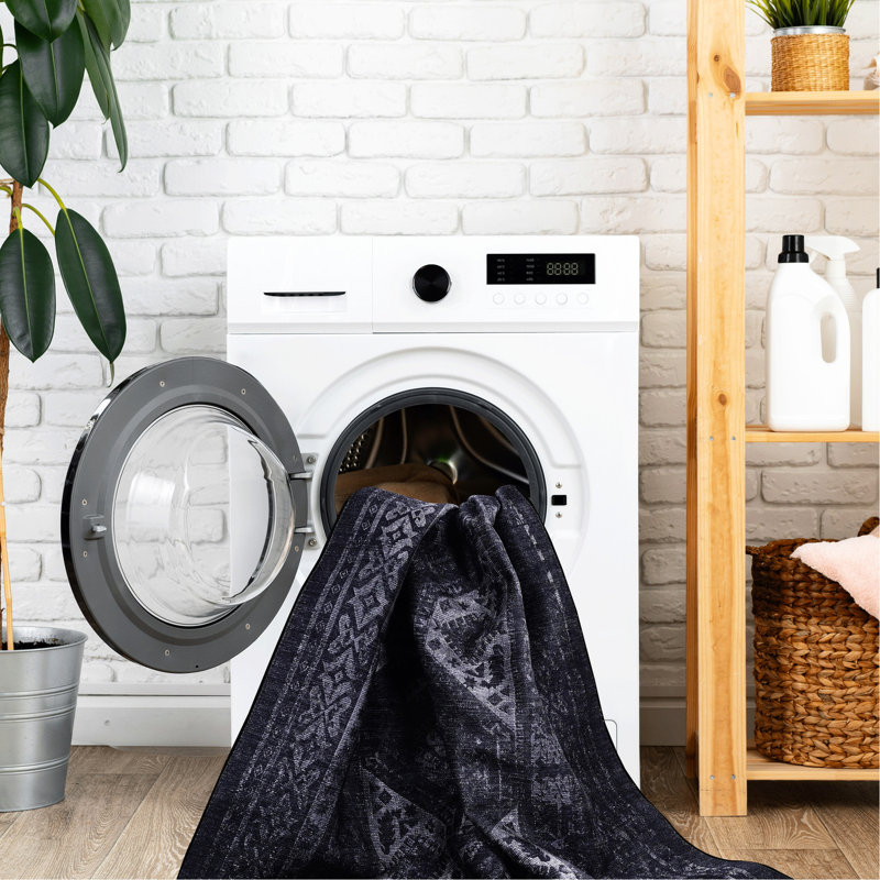 Area Rug, Machine Washable, Non-slip, Non-shedding - Create A Comfortable Space In Bedroom, Living Room, Kitchen, Dining Room Low-pile Decorate Your