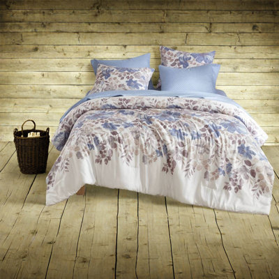 Ensembles de literie en polyester confortables, motif floral, usage domestique