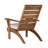 Hagler Acacia Outdoor Lounge Chair-2135838960