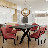 Modern PU Leather Dining Chair with Iron Frame, Comfortable and Beautiful Side Chair for Kitchen and Dining Room-932253035-896627632