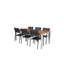Stutz 6 - Person Acacia Rectangular Solid Wood Patio Dining Set