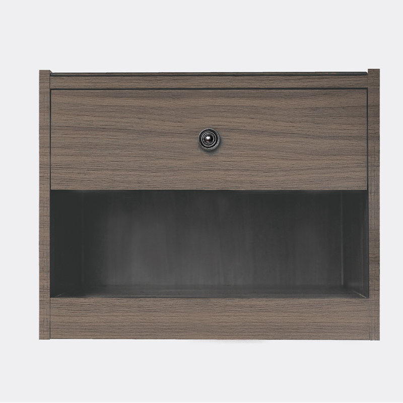 Table de chevet 1 tiroir Irian, Taupe