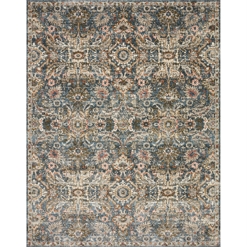 Woodsdale Oriental Indoor Rug, Round 5'3"