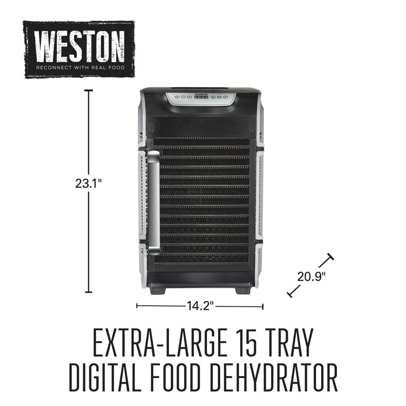 Très grand déshydrateur numérique Weston®