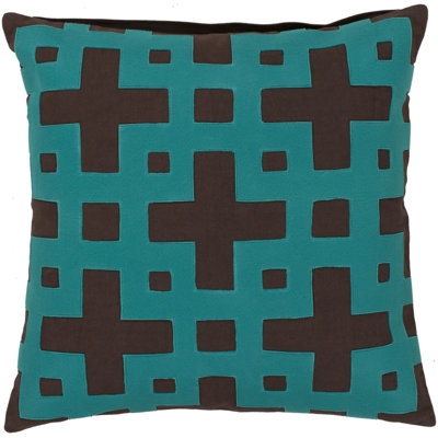  Cotton Geometric Throw Pillow