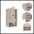 1-Shelf Medicine Cabinet