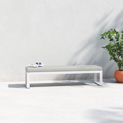 Banc de pique-nique en aluminium Camela