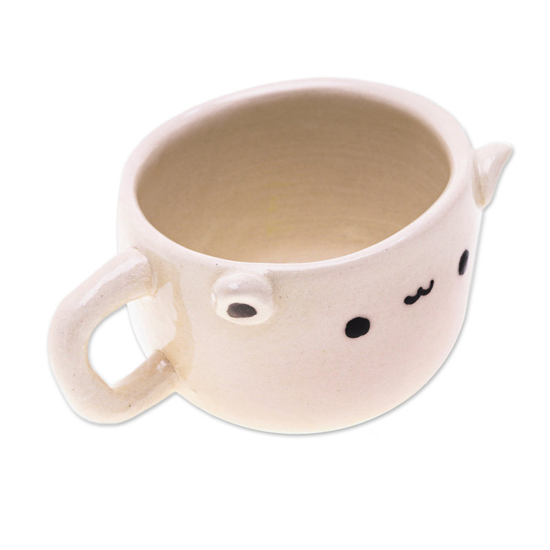 Tasse à espresso en céramique fabriquée à la main Trinx