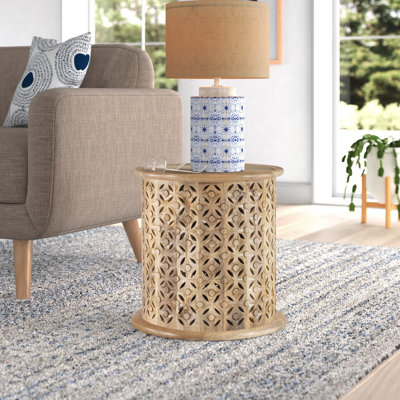Eakin Solid Wood End Table