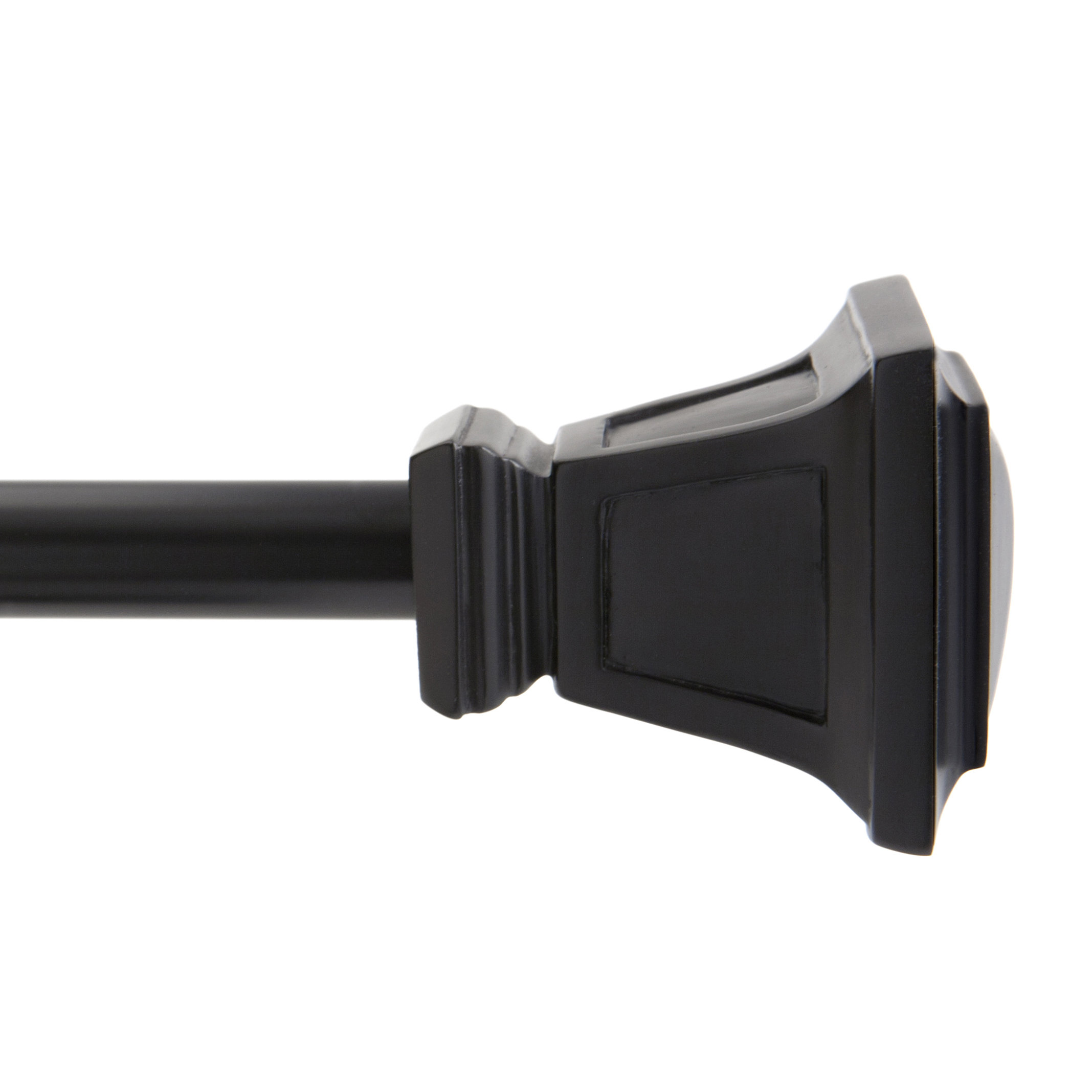 Kenney Richmond Adjustable 0.63" Single Curtain Rod & Reviews | Birch Lane