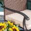 Chaise de terrasse avec coussin Argirios
