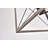 Kahla 4 - Light Geometric Chandelier
