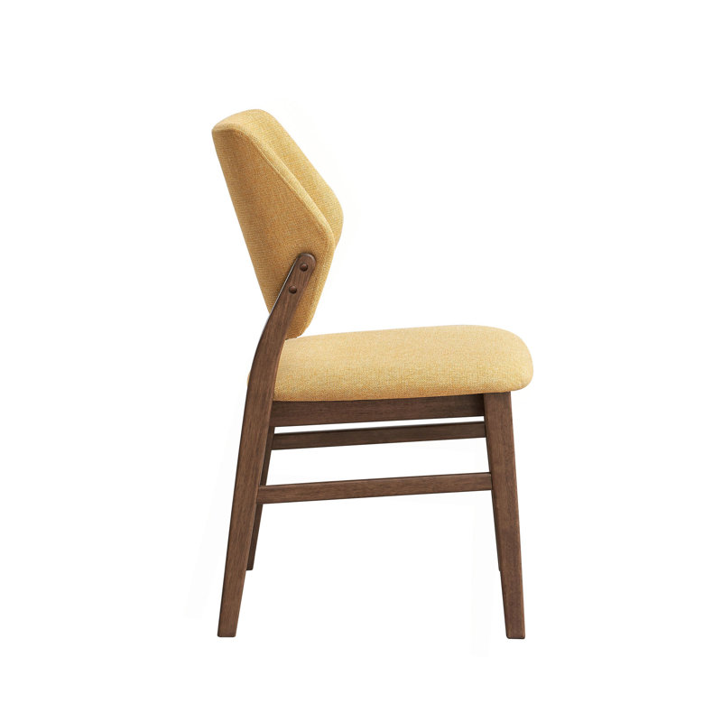 Ensemble de 2 chaises d'appoint Sarha, Jaune