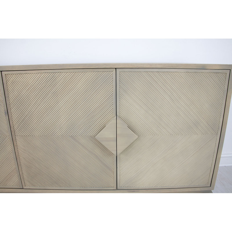 Ruby 84'' W Solid Wood Sideboard