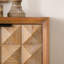 Rangement pour chaussures en bois massif Burlywood