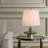  Sieler Glossy Green Table Lamp