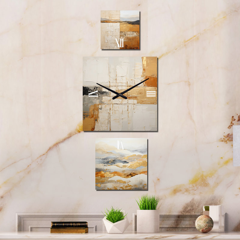 Maddyel Metal Wall Clock