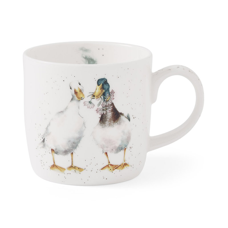 Wrendale Designs, Fine Bone China Mugs - Duck Love Mug