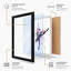 Dancer in Motion Modern - Framed Print-354442941-354442930