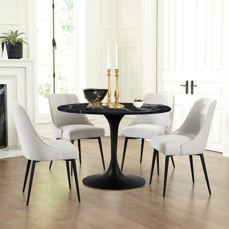 Ensemble repas 4 personnes Mcmullan, Noir, Pierre
