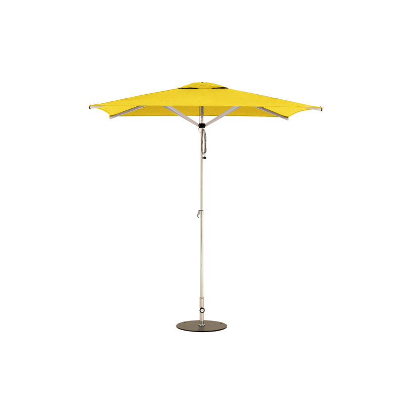 Swift 6.6' Square Umbrella, Lemon, Cement