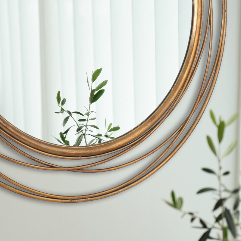 Firsdon Metal Mirror, Gold