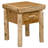 Fireside Lodge Cedar Log One Drawer Nightstand - Vintage-14234336