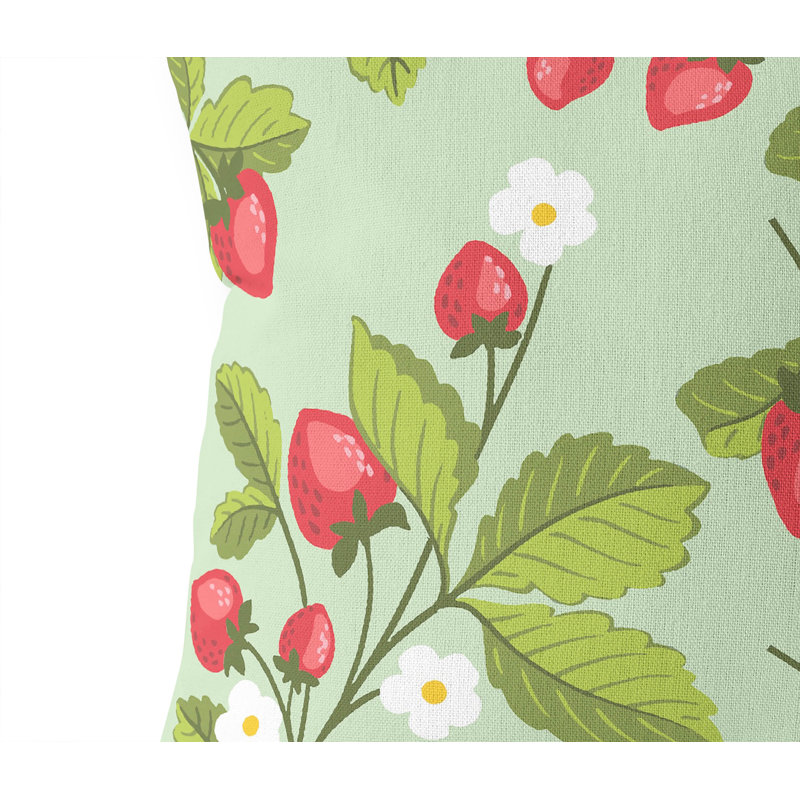 Palm Outdoor Pillow, 18"H x 18"W