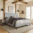 Osceola Queen Upholstered Panel Bed With 2 Nightstands-846550267-846550265