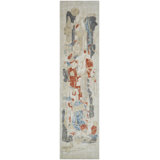 Studio Glyphs by Katie Merz Mist Multi Wool Handcrafted Area Rug