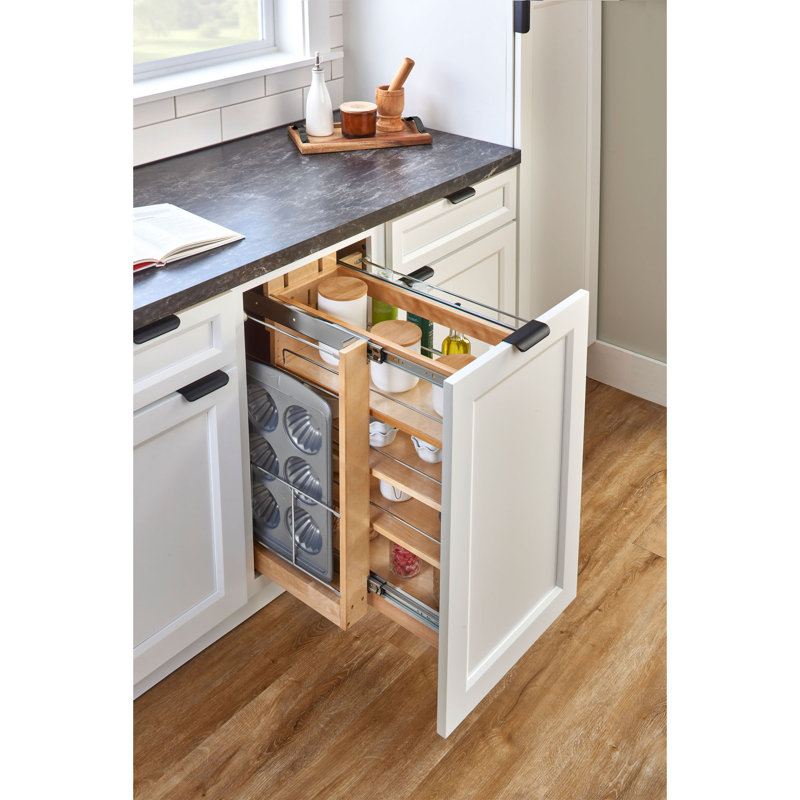 Rev-A-Shelf Pull Out Kitchen Cabinet Organizer Soft-Close
